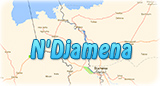 Map N'Djamena