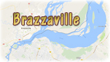 Mapa Brazzaville