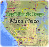 Mapa Congo