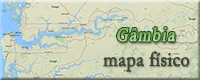 Mapa fisico Gambia