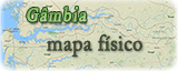Mapa Gambia fisico
