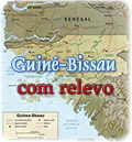 Guine Bissau mapa fisico