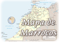 Mapa Marrocos