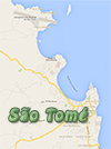 São Tome mapa