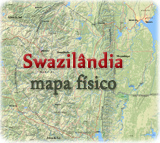 Mapa Swazilandia